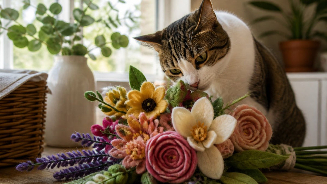 Are Felt Flowers Safe for Cats? A 2026 Safety Guide