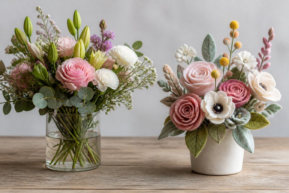 Fresh Flowers vs Felt: True Cost Comparison