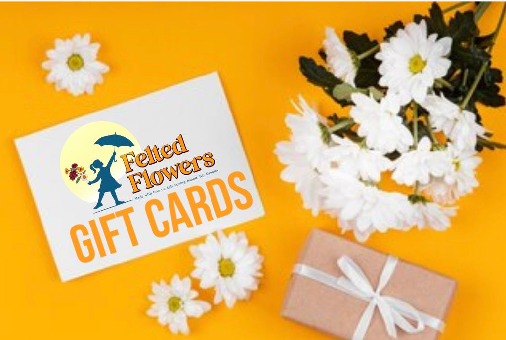 Gift Cards – Felted Flowers