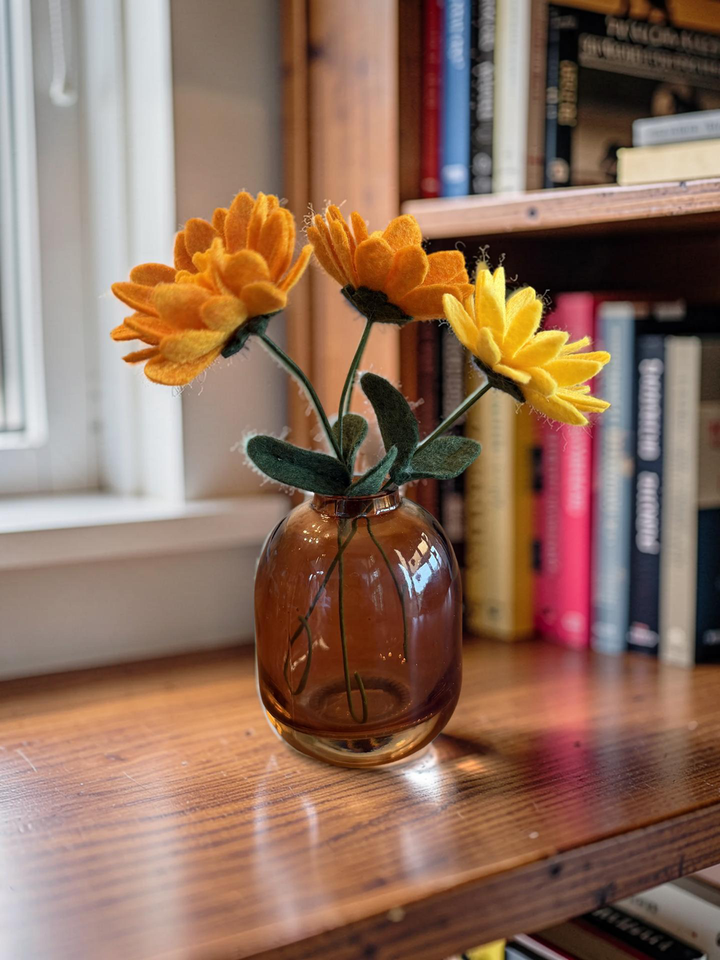 A Flight of Flowers for your Kitchen Window Sill