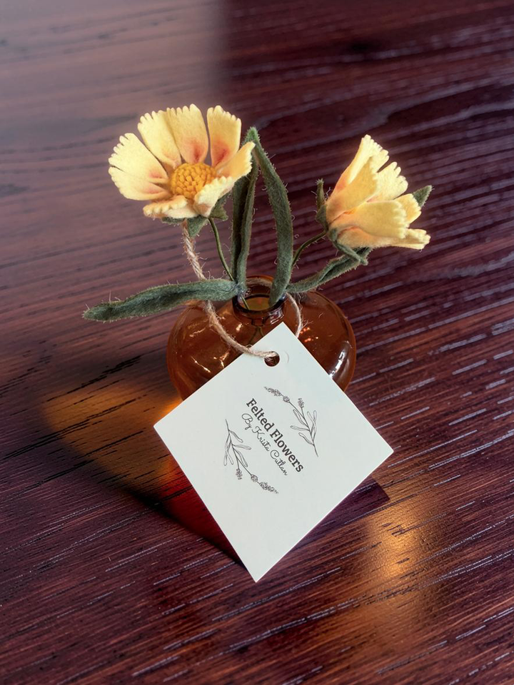 A Flight of Flowers for your Kitchen Window Sill