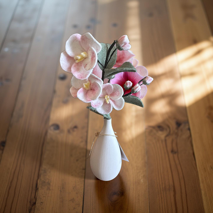 Apple Blossoms in a white Vase
