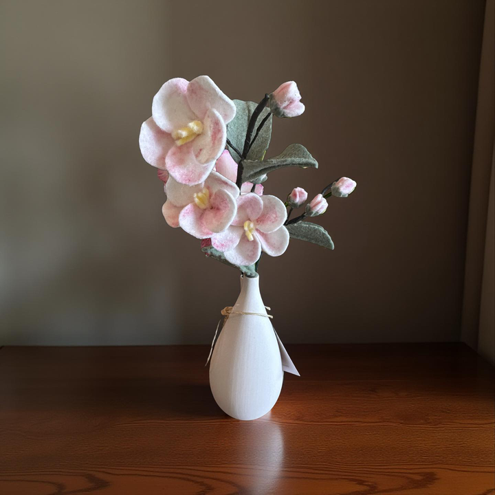 Apple Blossoms in a white Vase