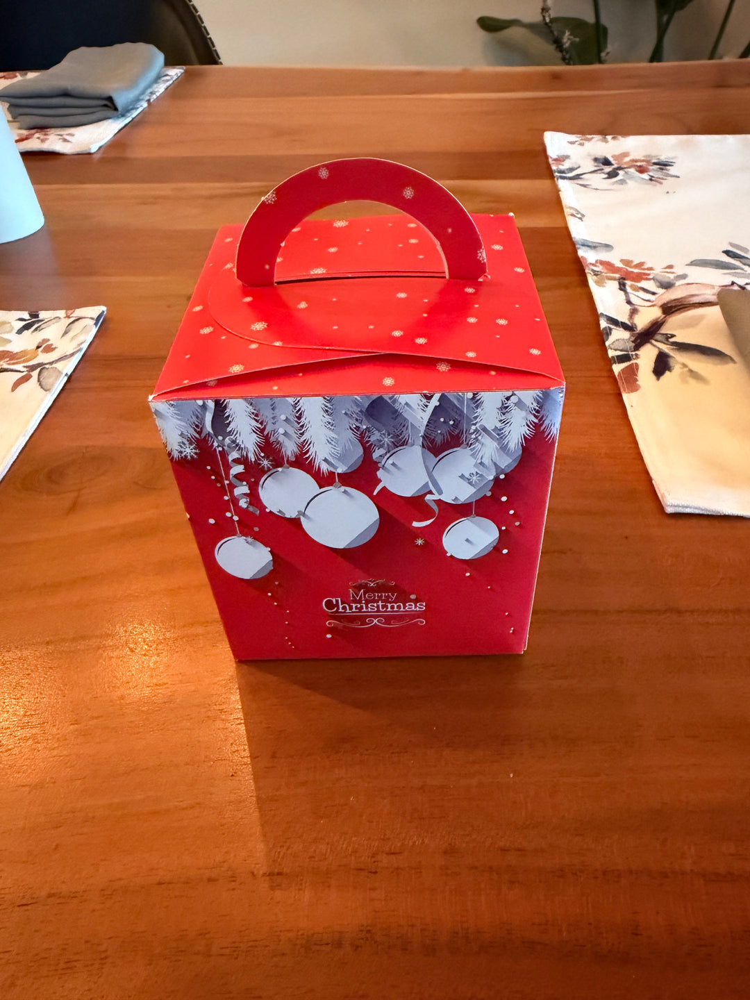Christmas gift box option for the handmade merino wool felt brooch
